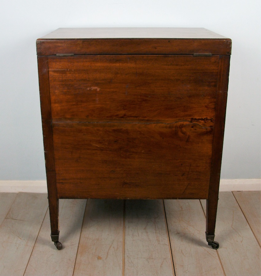 Mahogany Military Campaign Chest of Drawers